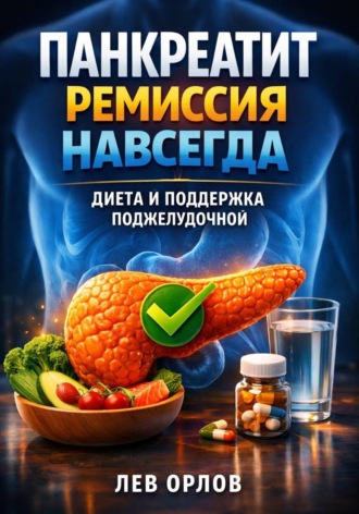Обложка книги «Панкреатит ремиссия навсегда диета и поддержка поджелудочной»