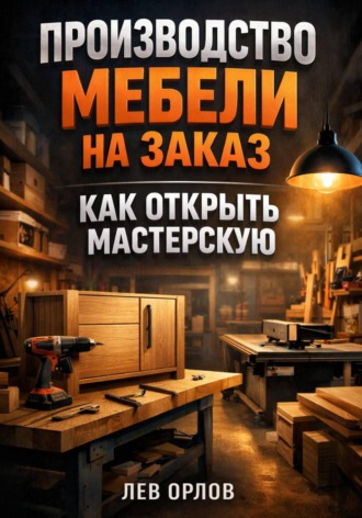 Обложка книги «Производство мебели на заказ как открыть мастерскую»
