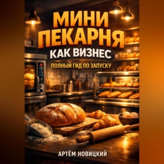 Обложка книги «Мини пекарня как бизнес полный гид по запуску»
