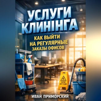 Обложка книги «Услуги клининга как выйти на регулярные заказы офисов»