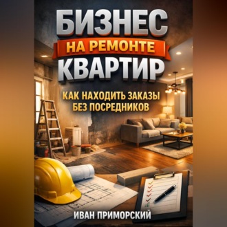 Обложка книги «Бизнес на ремонте квартир как находить заказы без посредников»