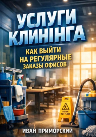 Обложка книги «Услуги клининга как выйти на регулярные заказы офисов»