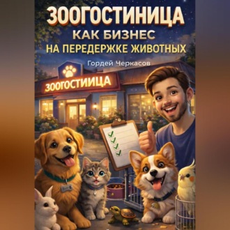 Обложка книги «Зоогостиница как бизнес на передержке животных»