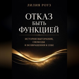 Обложка книги «Отказ быть функцией. История выгорания, свободы и возвращения к себе»