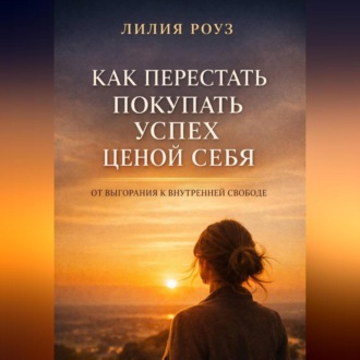 Обложка книги «Как перестать покупать успех ценой себя. От выгорания к внутренней свободе»