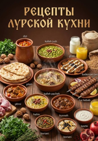 Обложка книги «Рецепты лурской кухни»