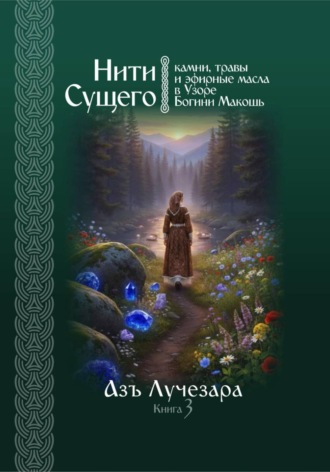 Обложка книги «Нити Сущего: камни, травы и эфирные масла в Узоре Богини Макошь»
