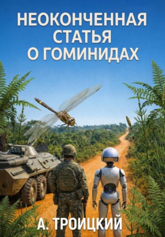 Обложка книги «Неоконченная статья о гоминидах»