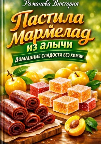 Обложка книги «Пастила и мармелад из алычи: домашние сладости без химии»