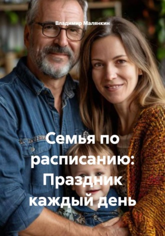 Обложка книги «Семья по расписанию: Праздник каждый день»
