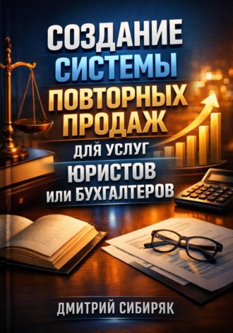 Обложка книги «Создание системы повторных продаж для услуг юристов или бухгалтеров»