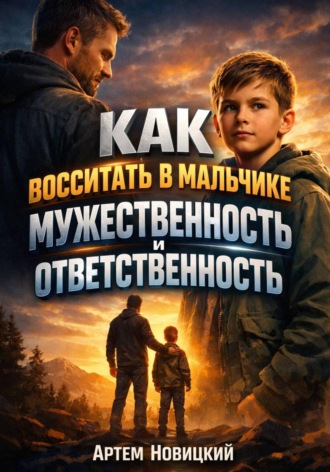Обложка книги «Как воспитать в мальчике мужественность и ответственность»