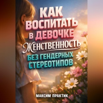 Обложка книги «Как воспитать в девочке женственность без гендерных стереотипов»
