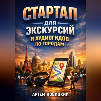 Обложка книги «Стартап для экскурсий и аудиогидов по городам»