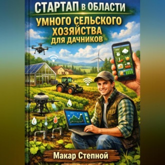 Обложка книги «Стартап в области умного сельского хозяйства для дачников»
