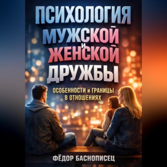 Обложка книги «Психология мужской и женской дружбы особенности и границы в отношениях»