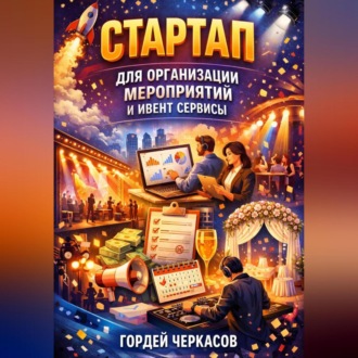 Обложка книги «Стартап для организации мероприятий и ивент сервисы»