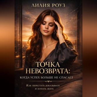 Обложка книги «Точка невозврата: когда успех больше не спасает. Как перестать доказывать и начать жить»