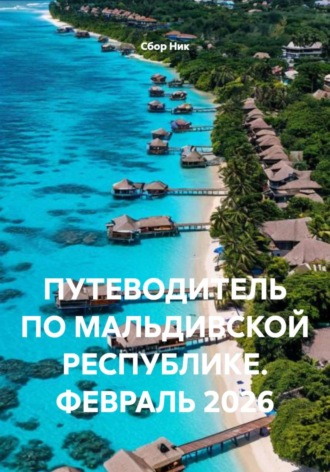 Обложка книги «ПУТЕВОДИТЕЛЬ ПО МАЛЬДИВСКОЙ РЕСПУБЛИКЕ. ФЕВРАЛЬ 2026»