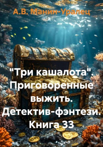 Обложка книги ««Три кашалота». Приговоренные выжить. Детектив-фэнтези. Книга 33»