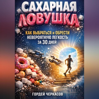 Обложка книги «Сахарная ловушка как выбраться и обрести невероятную легкость за 30 дней»