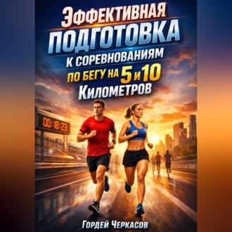 Обложка книги «Эффективная подготовка к соревнованиям по бегу на 5 и 10 километров»