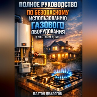 Обложка книги «Полное руководство по безопасному использованию газового оборудования в частном доме»
