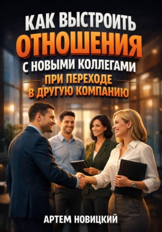 Обложка книги «Как выстроить отношения с новыми коллегами при переходе в другую компанию»