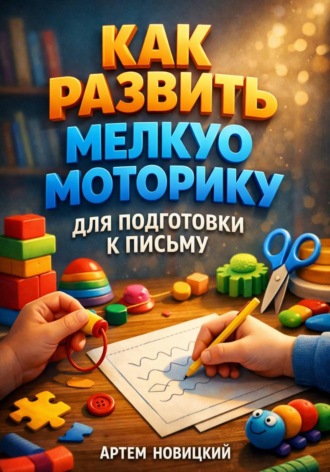 Обложка книги «Как развить мелкую моторику для подготовки к письму»