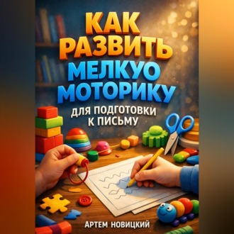 Обложка книги «Как развить мелкую моторику для подготовки к письму»