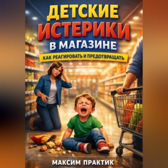 Обложка книги «Детские истерики в магазине как реагировать и предотвращать»