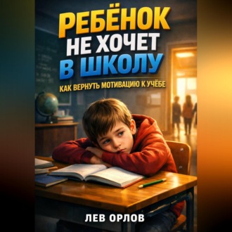 Обложка книги «Ребенок не хочет в школу как вернуть мотивацию к учебе»