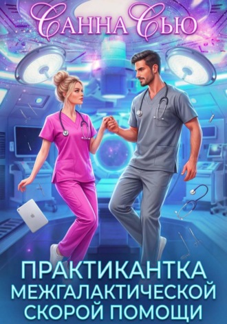 Обложка книги «Практикантка межгалактической скорой помощи»