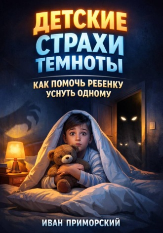 Обложка книги «Детские страхи темноты. Как помочь ребенку уснуть одному»