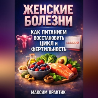 Обложка книги «Женские болезни как питанием восстановить цикл и фертильность»