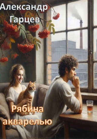 Обложка книги «Рябина акварелью»