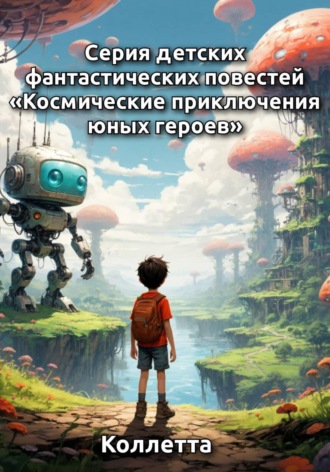 Обложка книги «Серия детских фантастических повестей «Космические приключения юных героев»»