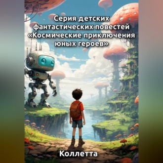 Обложка книги «Серия детских фантастических повестей «Космические приключения юных героев»»
