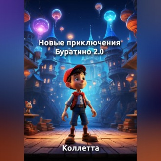Обложка книги «Новые приключения Буратино 2.0»