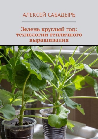 Обложка книги «Зелень круглый год: технологии тепличного выращивания»