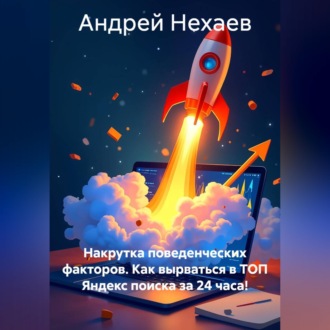 Обложка книги «Накрутка поведенческих факторов. Как вырваться в ТОП Яндекс поиска за 24 часа!»