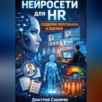 Обложка книги «Нейросети для hr подбора персонала и оценки резюме»