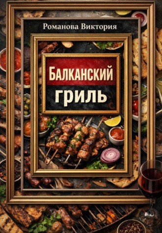 Обложка книги «Балканский гриль: албанские кёфте, сувлаки, шашлыки и маринады»