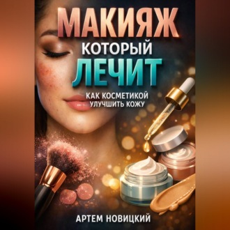 Обложка книги «Макияж который лечит как косметикой улучшить кожу»