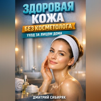 Обложка книги «Здоровая кожа без косметолога уход за лицом дома»