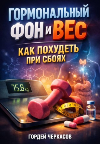 Обложка книги «Гормональный фон и вес. Как похудеть при сбоях»