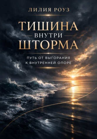 Обложка книги «Тишина внутри шторма: путь от выгорания к внутренней опоре»