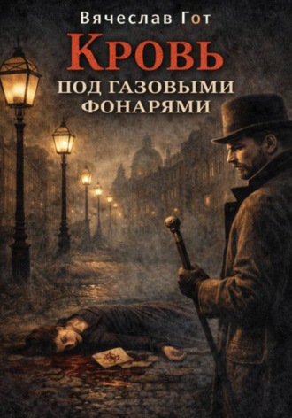 Обложка книги «Кровь под газовыми фонарями»