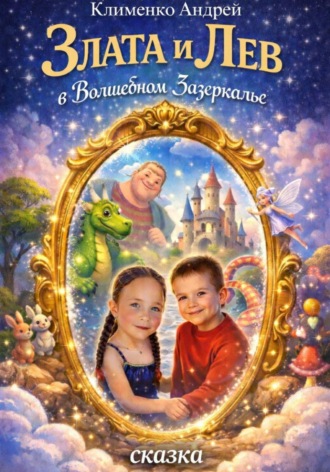 Обложка книги «Злата и Лев в Волшебном Зазеркалье. Сказка»