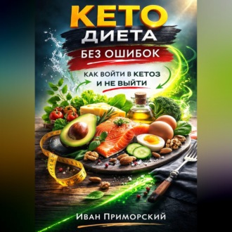 Обложка книги «Кето диета без ошибок как войти в кетоз и не выйти»